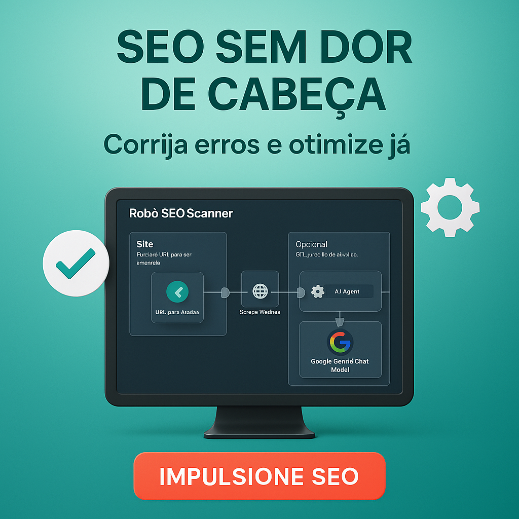 Robô SEOScanner: Fluxo de N8N para Automatizar Análise de SEO