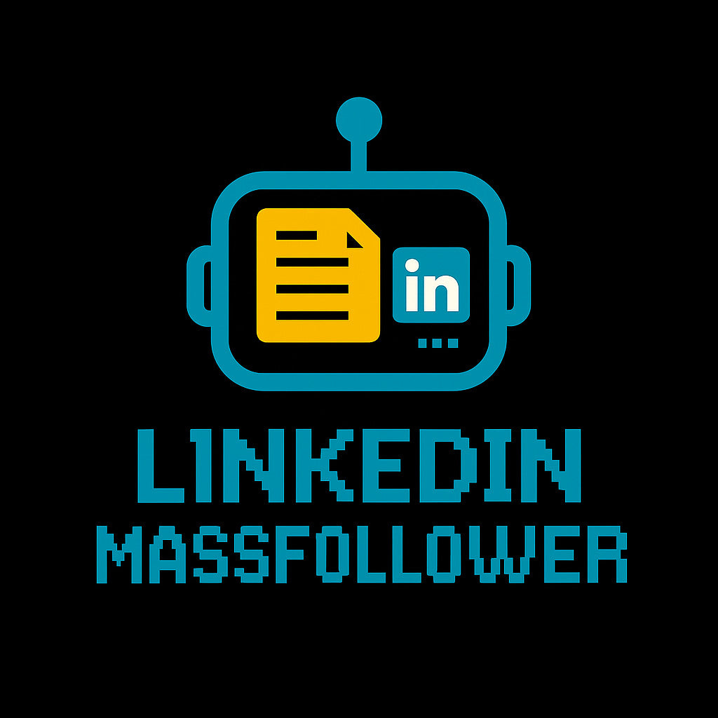 Robô LinkedIn MassFollower: Extensão no Chrome para Seguir Pessoas em Massa