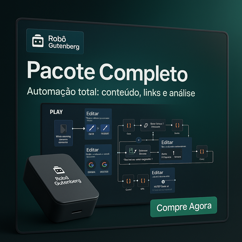 Pacote de Robôs para SEO