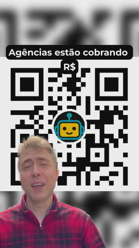 Robô QRCode: Crie QRCodes Funcionais Ilimitados Com Logo da Sua Marca