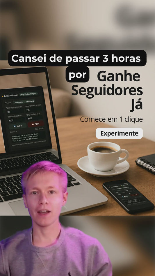 Robô X MassFollower: Extensão no Chrome para Seguir Pessoas em Massa no Twitter