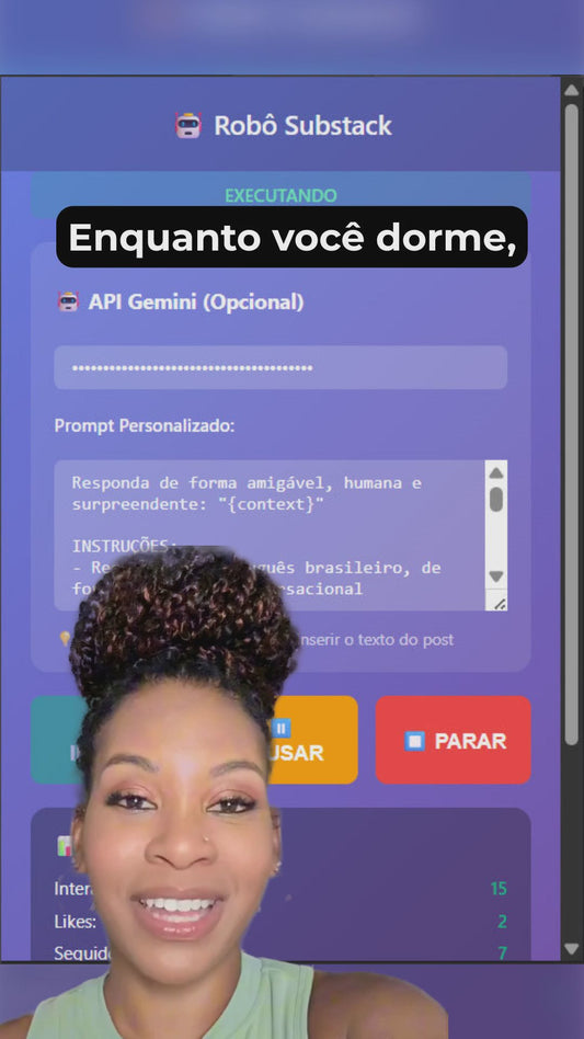 Robô BSKY: Extensão do Chrome para Engajamento Infinito no Bluesky com Inteligência Artificial
