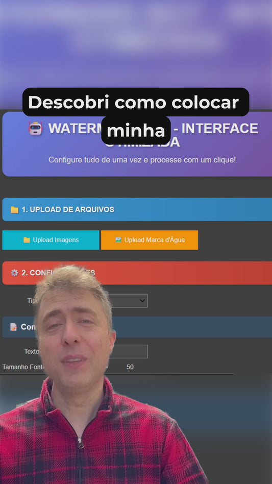 Robô Watermark: Adicione Marca D'água em Imagens em Lote (Ilimitado)