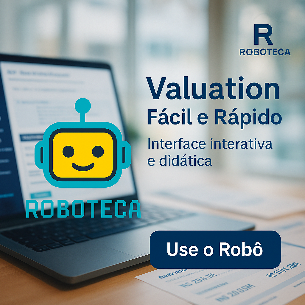 Robô Valuation: Calcule o Valuation de Empresas/Startups com 13 Modelos + Machine Learning
