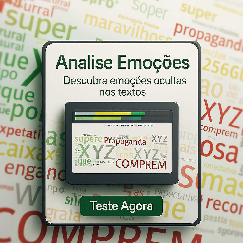 Robô BrandSense: Análise de Sentimento, Emoções e Reputação de Marca (Ilimitado)