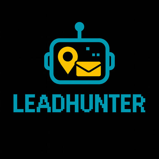 Robô LeadHunter: Extraia E-mails (Leads) de Negócios do Google Maps em Massa (Ilimitado)